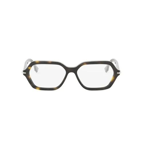 Óculos de Grau Fendi FE50125I_54052 Acetato Marrom Mesclado