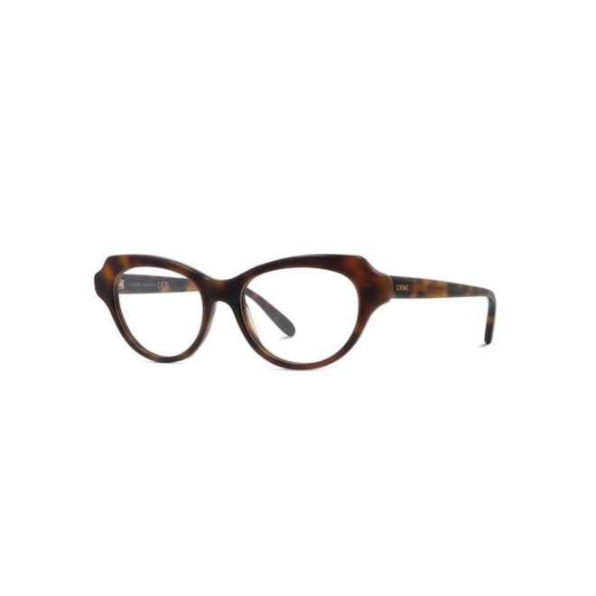 Óculos de Grau Loewe LW50107I_52052 Acetato Marrom Mesclado 1