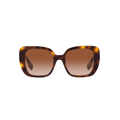 Óculos de Sol Burberry 0BE4371 33161352 Acetato Marrom Mesclado com lentes na cor Marrom Degradê