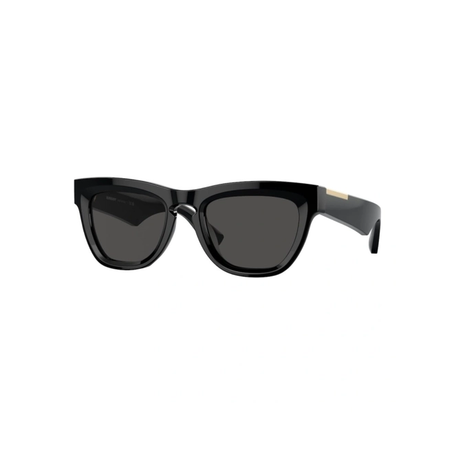 Óculos de Sol Burberry 0BE4415U 30018752 Acetato Preto com lentes na cor Fumê 1