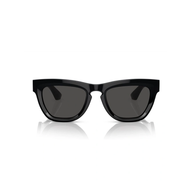 Óculos de Sol Burberry 0BE4415U 30018752 Acetato Preto com lentes na cor Fumê 2