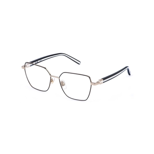 Óculos de Grau Furla VFU997 540301 Metal Dourado e Preto