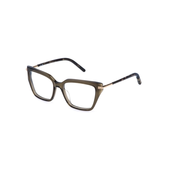 Óculos de Grau Furla VFU999 530893 Acetato Marrom 1