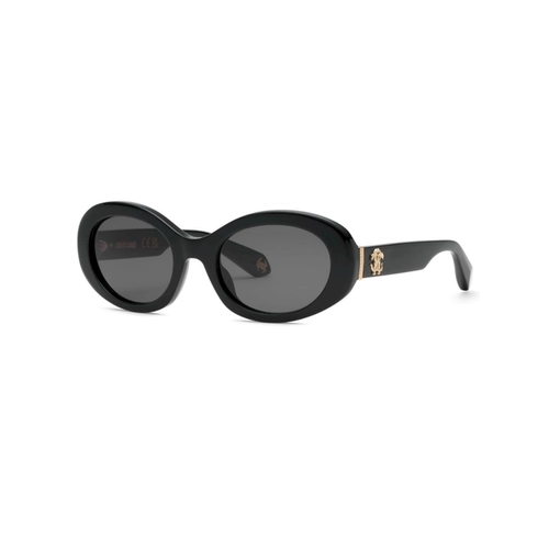 Óculos de Sol Roberto Cavalli SRC142M 540700 Acetato Preto com lentes na cor Cinza
