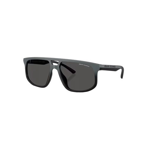 Óculos de Sol Armani Exchange 0AX4161SU 83888758 Acetato Cinza com lentes na cor Cinza