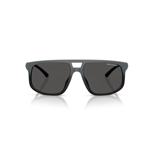 Óculos de Sol Armani Exchange 0AX4161SU 83888758 Acetato Cinza com lentes na cor Cinza