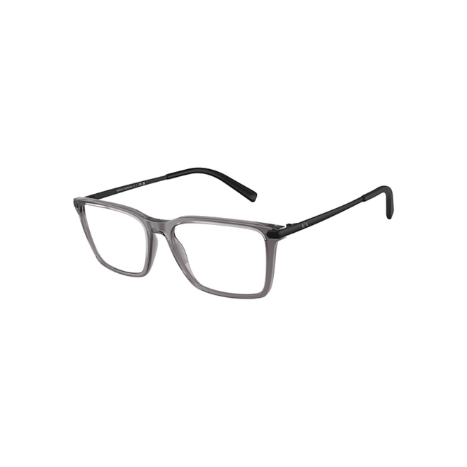 Óculos de Grau Armani Exchange 0AX3077 8239 54 Acetato Cinza Transparente 1