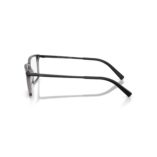 Óculos de Grau Armani Exchange 0AX3077 8239 54 Acetato Cinza Transparente 3