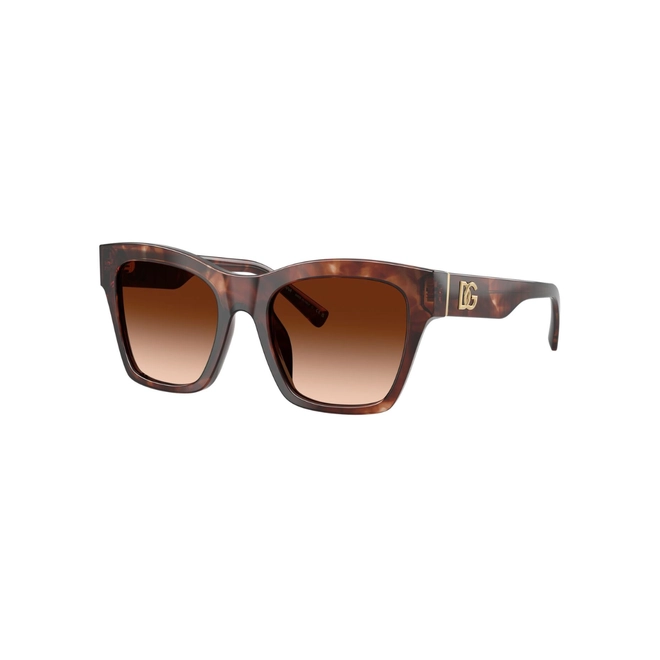 Óculos de Sol Dolce & Gabbana 0DG4512 32227453 Acetato Vermelho Mesclado com lentes na cor Marrom Degradê 1