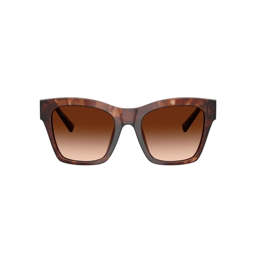 Óculos de Sol Dolce & Gabbana 0DG4512 32227453 Acetato Vermelho Mesclado com lentes na cor Marrom Degradê