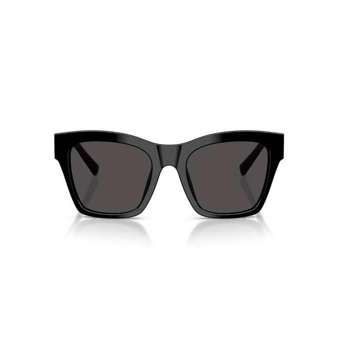 Óculos de Sol Dolce & Gabbana 0DG4512 501/8753 Acetato Preto com lentes na cor Cinza Escuro 2