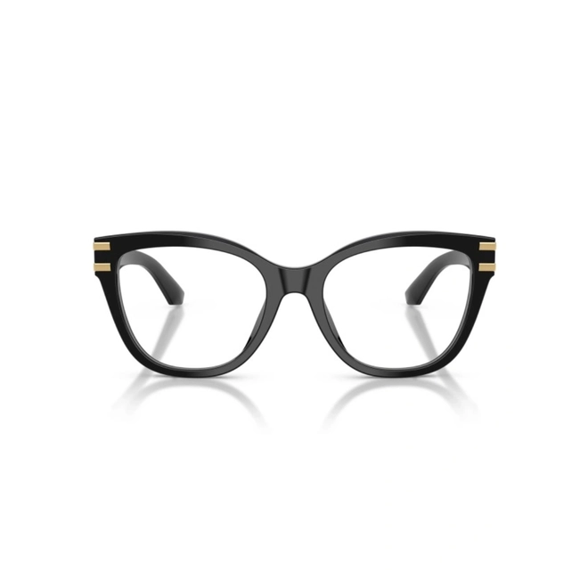 Óculos de Grau Dolce & Gabbana 0DG3418 501 55 Acetato Preto 2