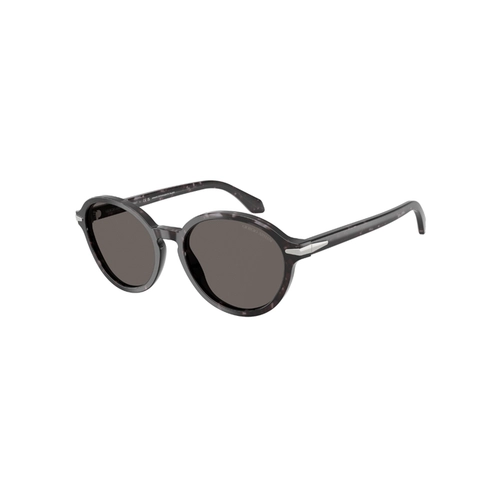 Óculos de Sol Giorgio Armani 0AR8237 6236B153 Acetato Cinza Mesclado com lentes na cor Cinza Escuro