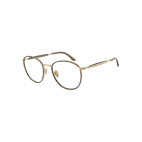 Óculos de Grau Giorgio Armani 0AR5161J 3417 52 Metal Dourado