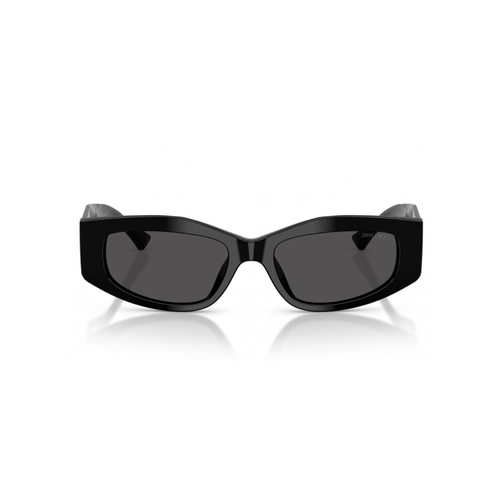 Óculos de Sol Jimmy Choo 0JC5046BU 50008753 Acetato Preto com lentes na cor Cinza