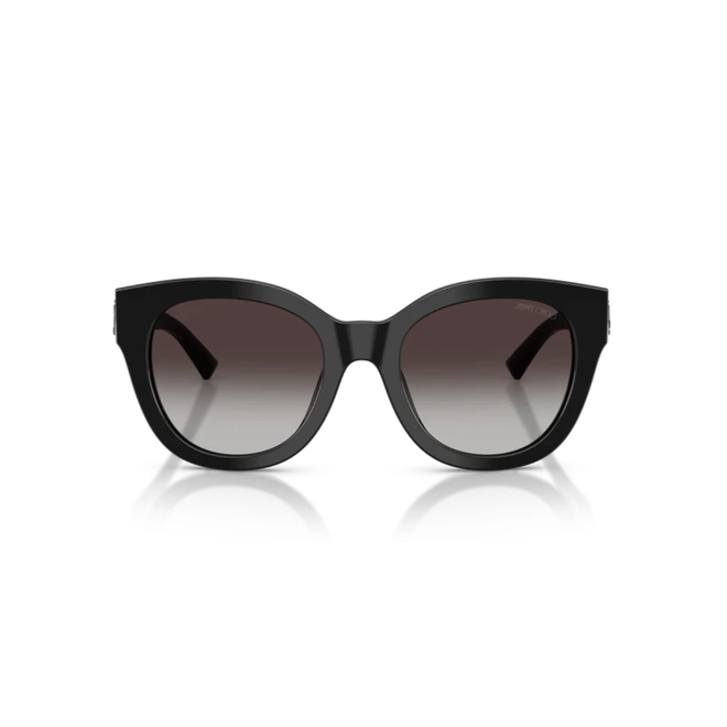 Óculos de Sol Jimmy Choo 0JC5053 50008G51 Acetato Preto com lentes na cor Cinza Degradê 2