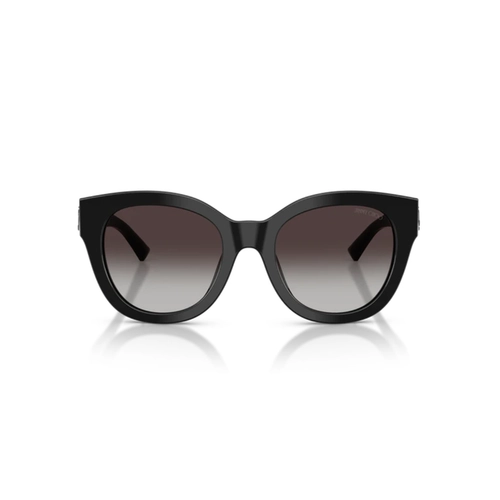Óculos de Sol Jimmy Choo 0JC5053 50008G51 Acetato Preto com lentes na cor Cinza Degradê