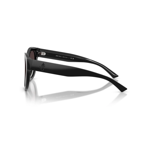 Óculos de Sol Jimmy Choo 0JC5053 50008G51 Acetato Preto com lentes na cor Cinza Degradê
