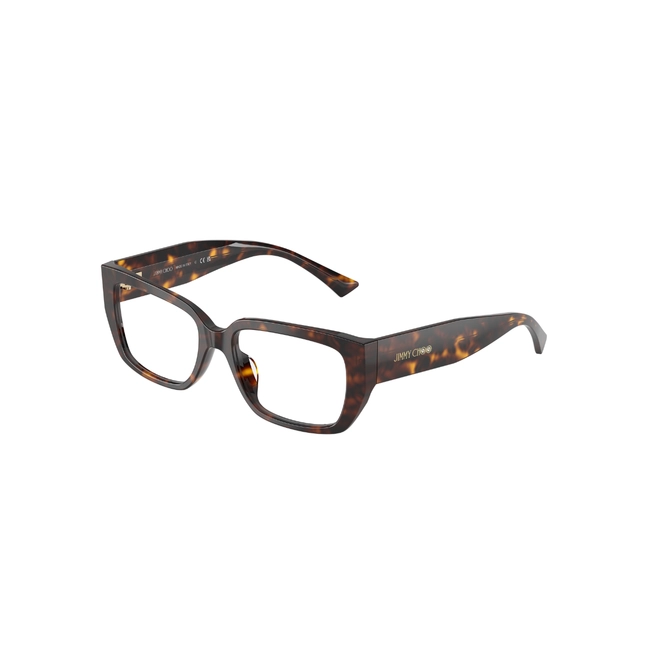 Óculos de Grau Jimmy Choo 0JC3041BU 5002 54 Acetato Marrom Mesclado 1