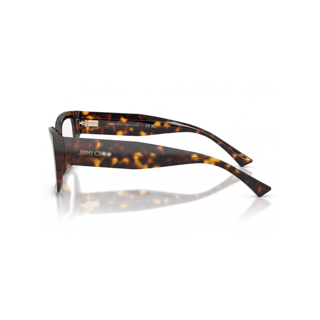 Óculos de Grau Jimmy Choo 0JC3041BU 5002 54 Acetato Marrom Mesclado 3