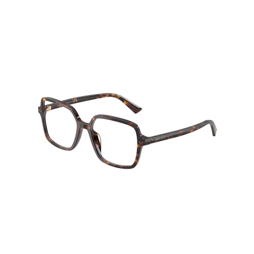 Óculos de Grau Jimmy Choo 0JC3046U 5002 55 Acetato Marrom Mesclado
