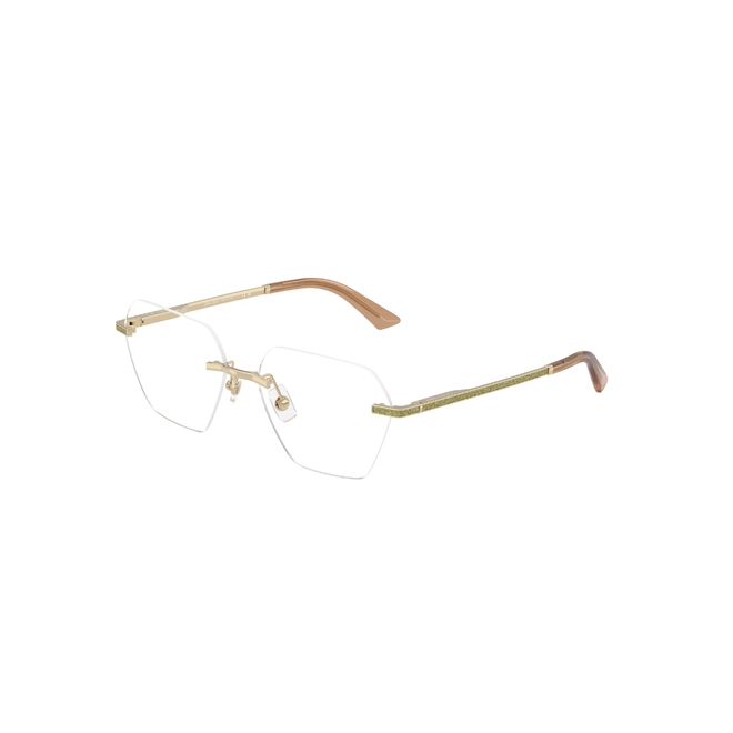 Óculos de Grau Jimmy Choo 0JC2016J 3006 56 Metal Dourado 1