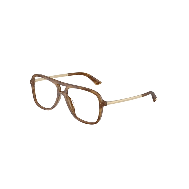 Óculos de Grau Jimmy Choo 0JC3052U 5085 55 Acetato Marrom Mesclado 1