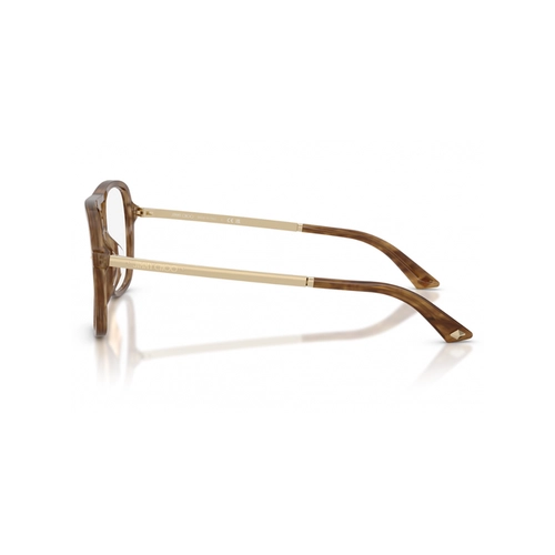 Óculos de Grau Jimmy Choo 0JC3052U 5085 55 Acetato Marrom Mesclado