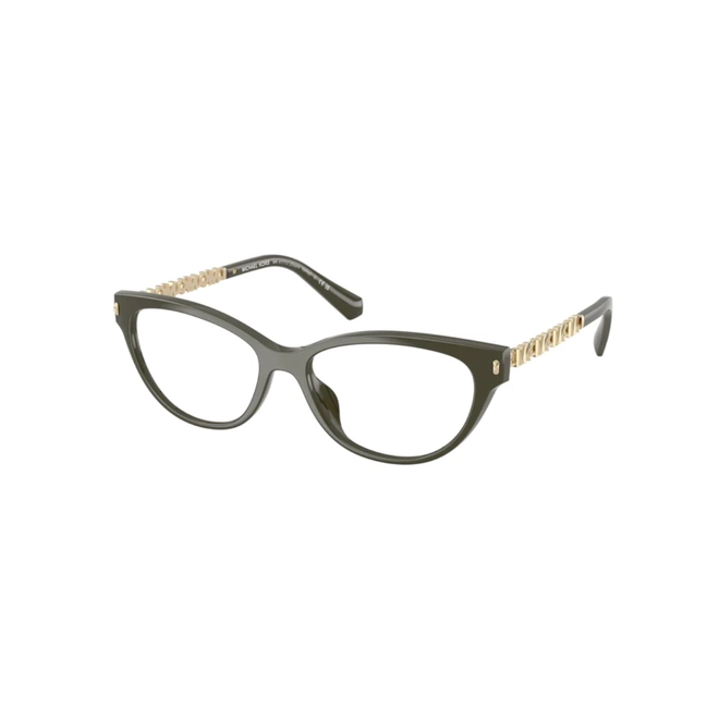 Óculos de Grau Michael Kors 0MK4171U 3902 54 Acetato Verde 1