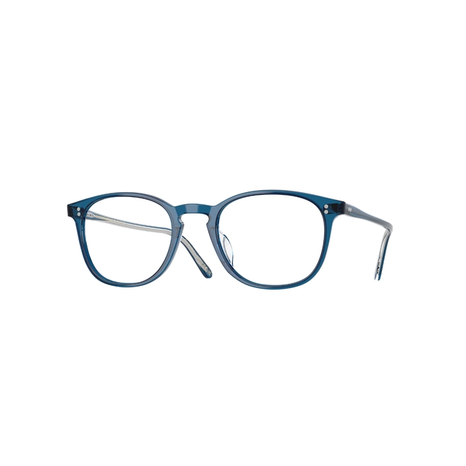 Óculos de Grau Oliver Peoples 0OV5397U 1793 52 Acetato Azul 1