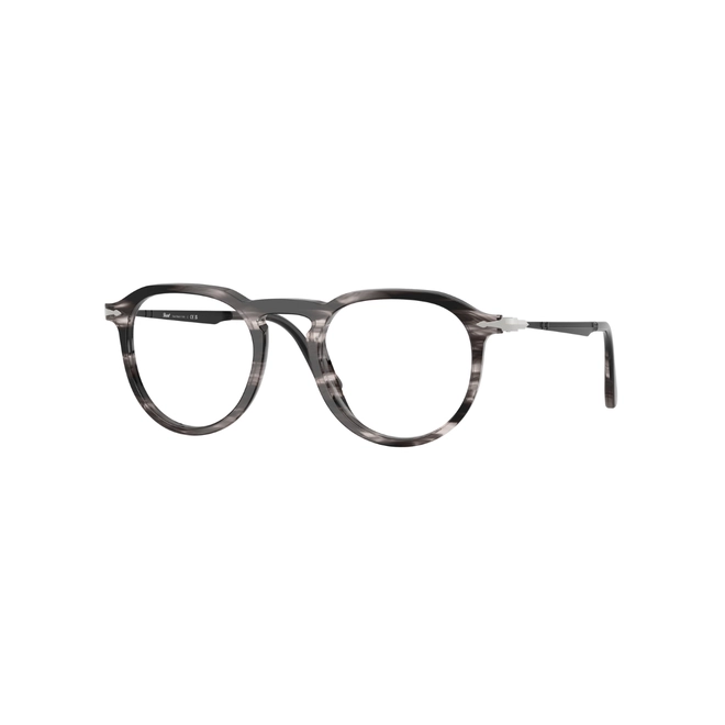 Óculos de Grau Persol 0PO3387V 1238 51 Acetato Preto Mesclado 1