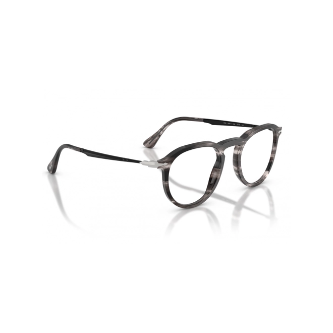 Óculos de Grau Persol 0PO3387V 1238 51 Acetato Preto Mesclado 3