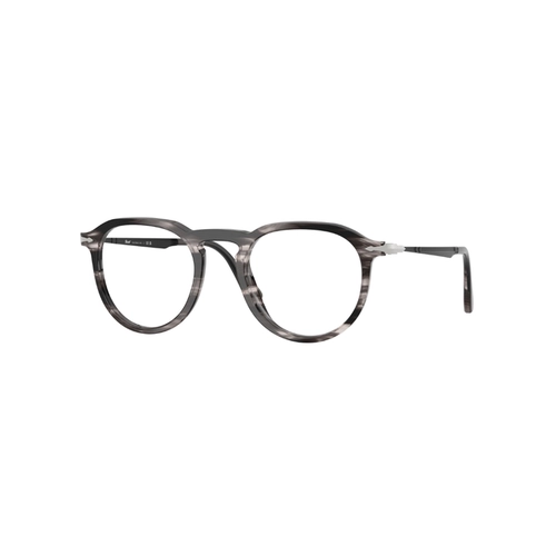Óculos de Grau Persol 0PO3387V 1238 51 Acetato Preto Mesclado