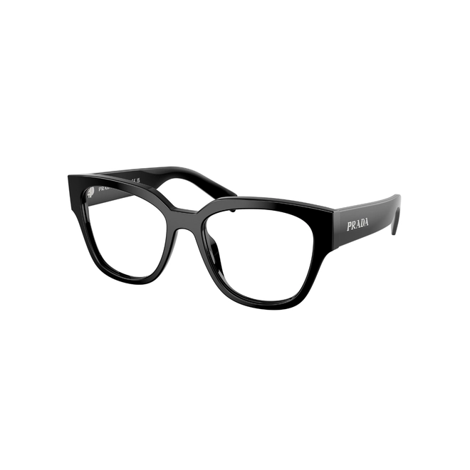 Óculos de Grau Prada 0PR C06V 16K1O154 Acetato Preto 1