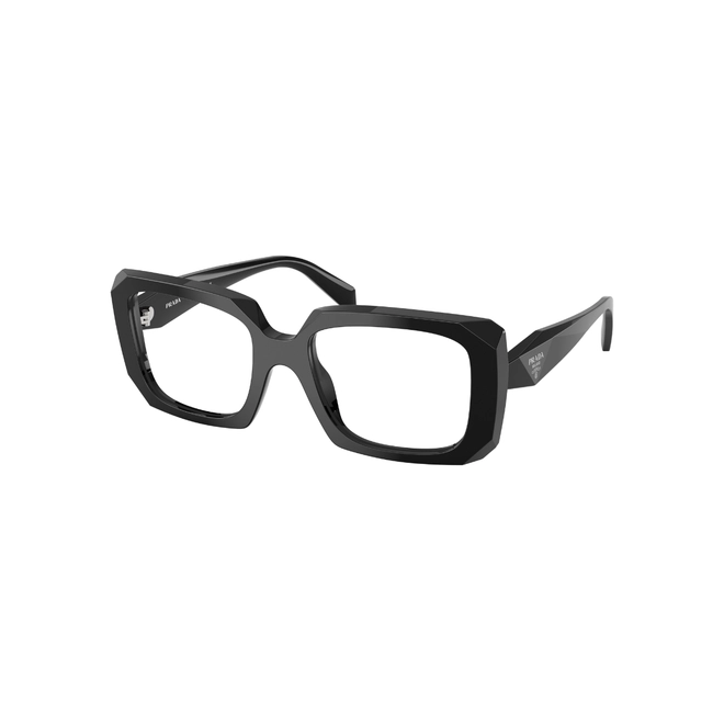 Óculos de Grau Prada 0PR C09V 16K1O153 Acetato Preto 1