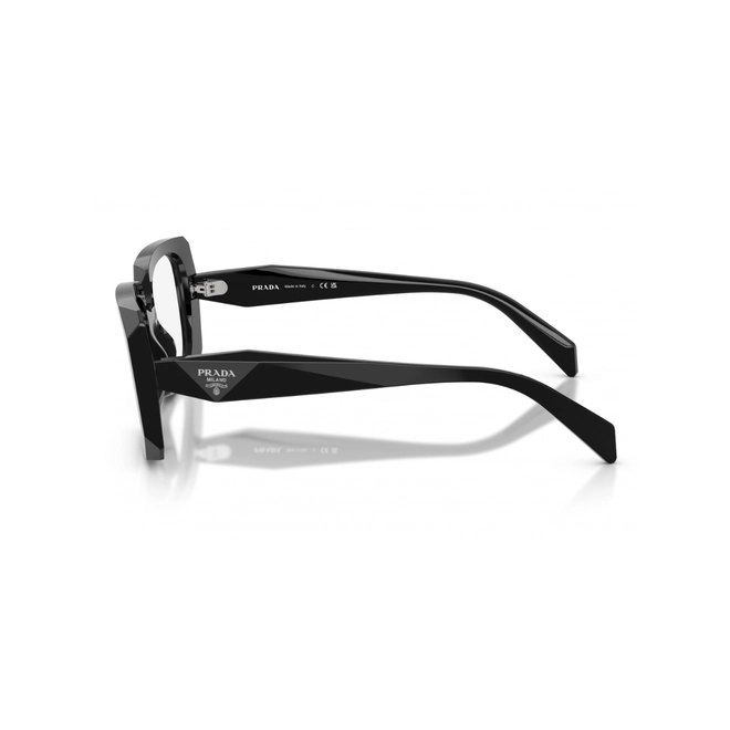 Óculos de Grau Prada 0PR C09V 16K1O153 Acetato Preto 3