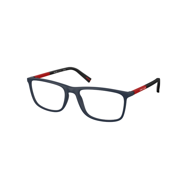 Óculos de Grau Prada Linea Rossa 0PS 03QV MAG1O157 Acetato Azul 1