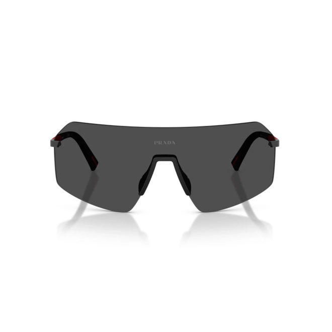 Óculos de Sol Prada Linea Rossa 0PS B50S 1BO06F36  Metal Preto com lentes na cor Cinza Escuro 2