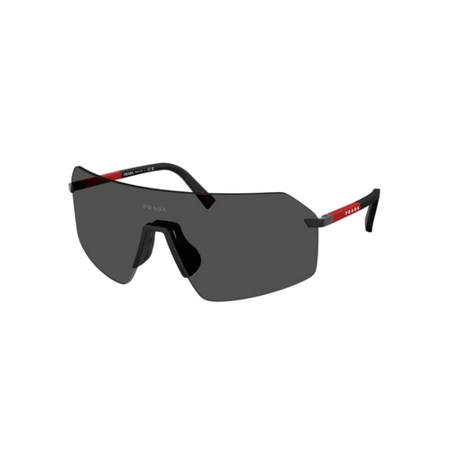 Óculos de Sol Prada Linea Rossa 0PS B50S 1BO06F36  Metal Preto com lentes na cor Cinza Escuro