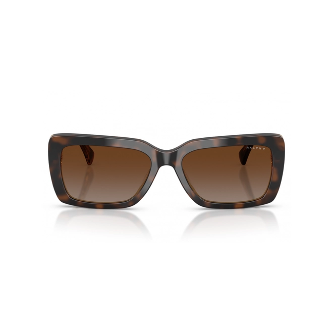 Óculos de Sol Ralph 0RA5342U 6294T556 Acetato Marrom Mesclado com lentes na cor Marrom Degradê 2