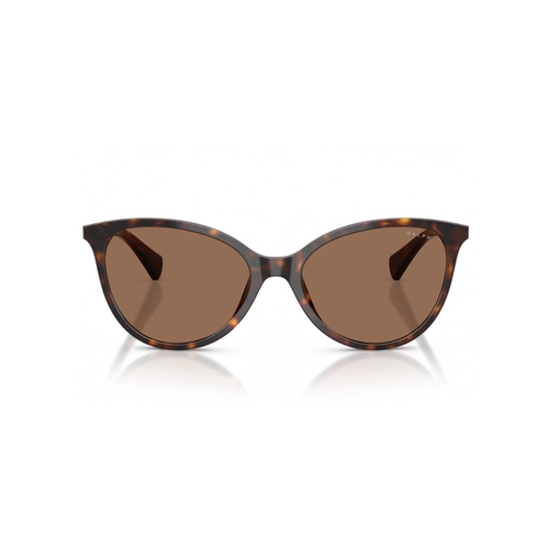 Óculos de Sol Ralph 0RA5339U 50037357 Acetato Marrom Mesclado com lentes na cor Marrom