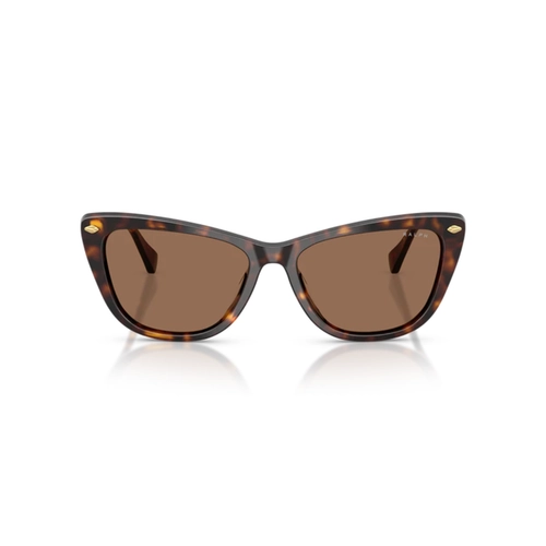 Óculos de Sol Ralph 0RA5346U 50037357 Acetato Marrom Mesclado com lentes na cor Marrom