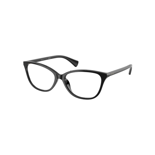 Óculos de Grau Ralph 0RA7190U 5001 56 Acetato Preto Brilhante