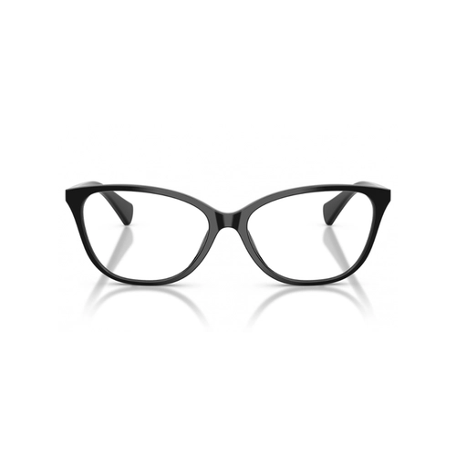 Óculos de Grau Ralph 0RA7190U 5001 56 Acetato Preto Brilhante