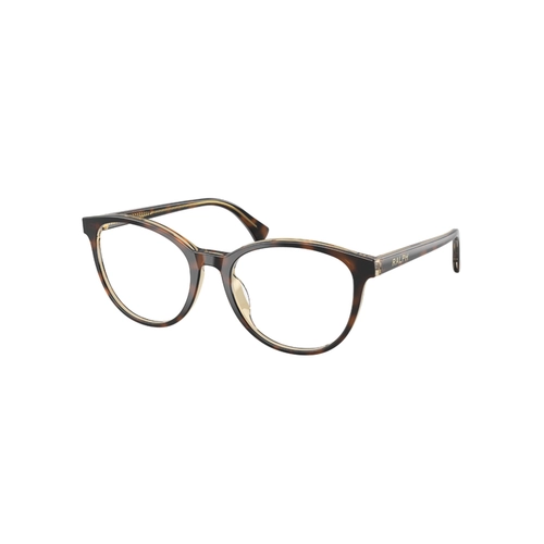 Óculos de Grau Ralph 0RA7188U 6294 54 Acetato Marrom Mesclado