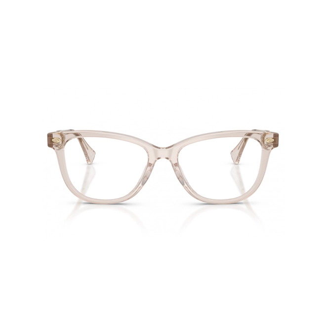 Óculos de Grau Ralph 0RA7189U 6117 53 Acetato Bege Transparente 2