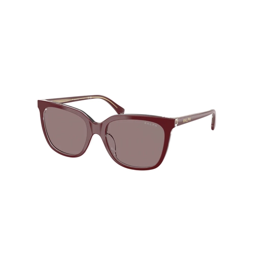 Óculos de Sol Ralph 0RA5343U 62997N55 Acetato Bordô com lentes na cor Violeta