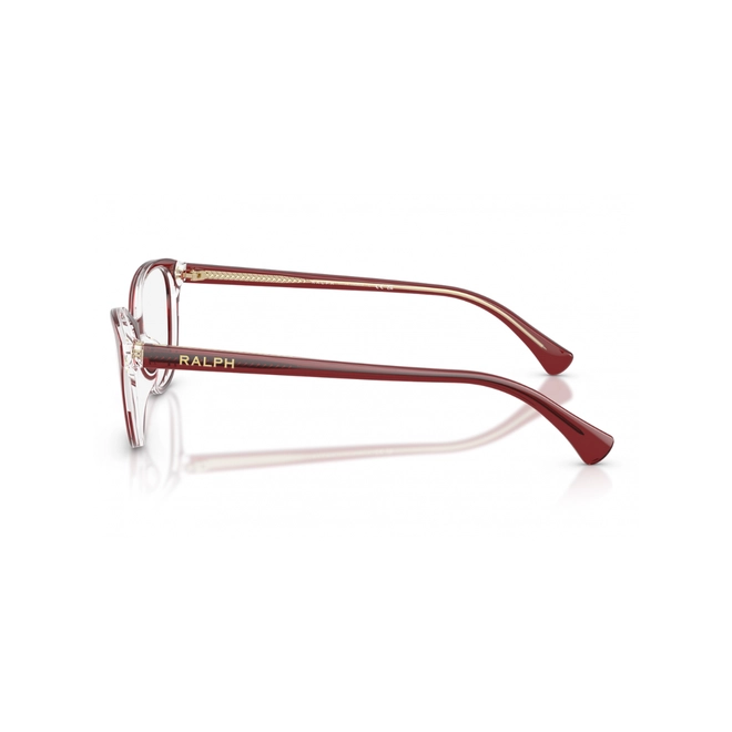 Óculos de Grau Ralph 0RA7186U 5920 55 Acetato Bordô 3