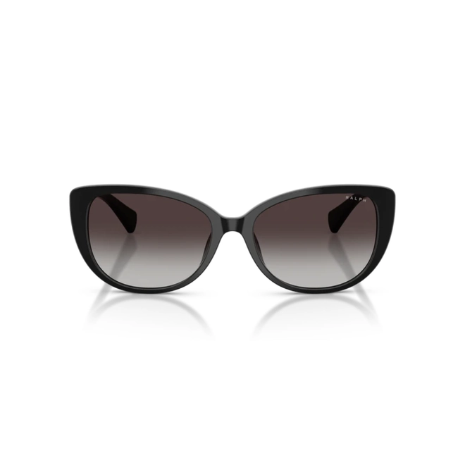 Óculos de Sol Ralph 0RA5340U 50018756 Acetato Preto com lentes na cor Cinza Degradê 2