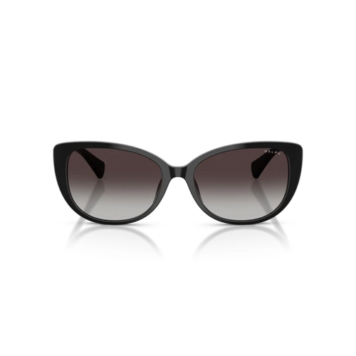 Óculos de Sol Ralph 0RA5340U 50018756 Acetato Preto com lentes na cor Cinza Degradê